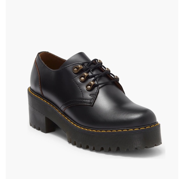 NEW Dr Martens Leona Lug Sole Platform Derby Sz 8